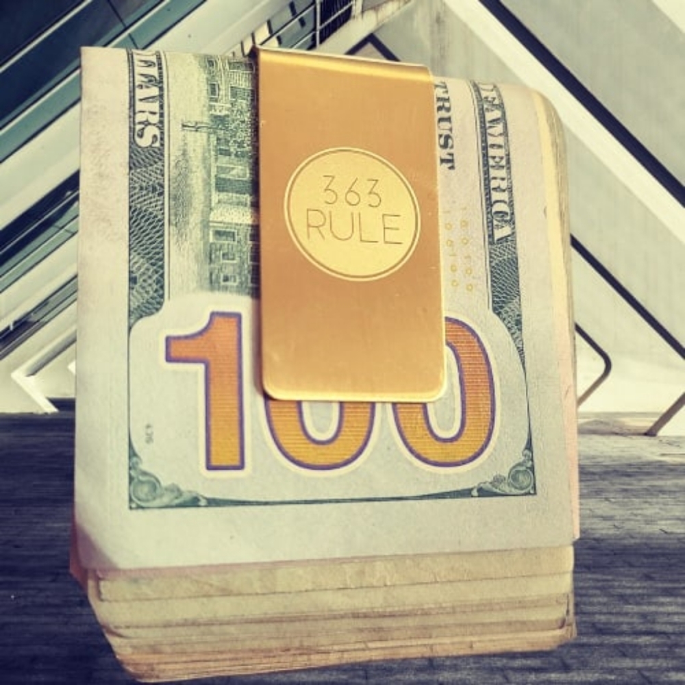 363Rule Designer Money Clip